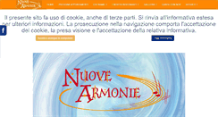 Desktop Screenshot of nuovearmonie.org